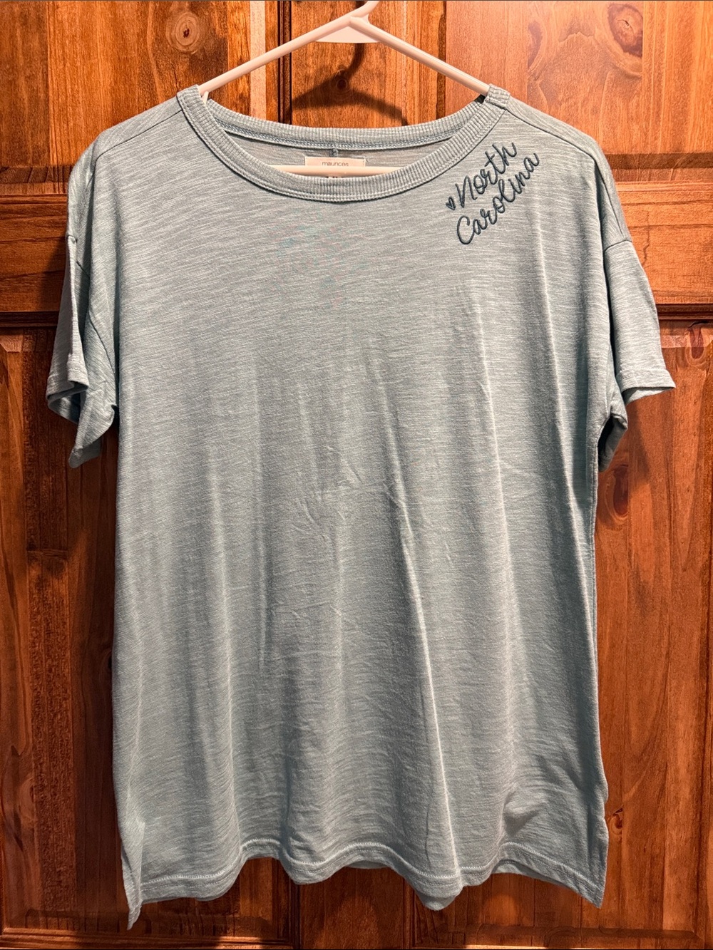 Maurices Teal Short Sleeve Tee